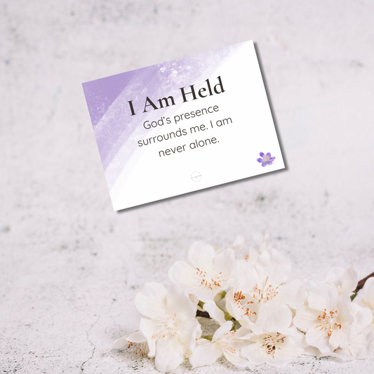 Faith Whispers: 12 Christian Affirmation Cards