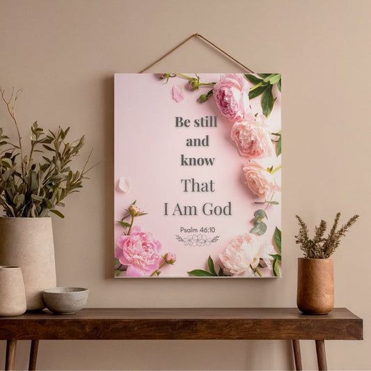 Be Still & Know – Scripture Wall Art (Digital Download)